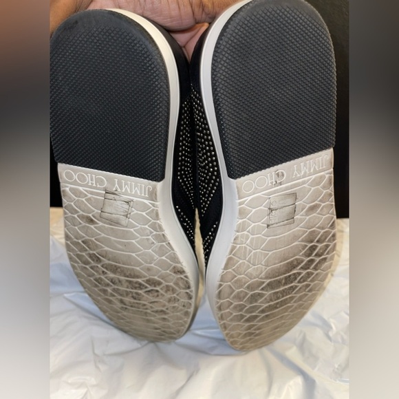 JIMMY CHOO Studded Black Slip-On Men\'s Shoes            SIZE 41EU /8US main image 9